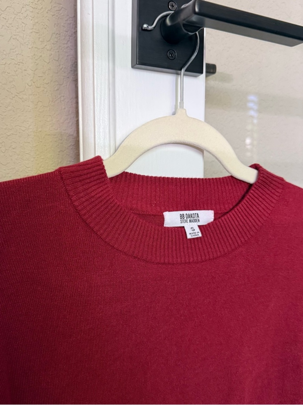 [Size: S] BB Dakota Mock Neck Dolman Sleeve Sweater - Picture 2 of 2